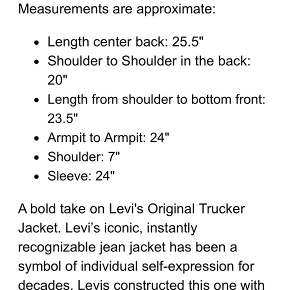 Levi’s Sherpa Trucker Jacket Medium Mens Rare designer coat Jean denim winter og - Picture 8 of 8